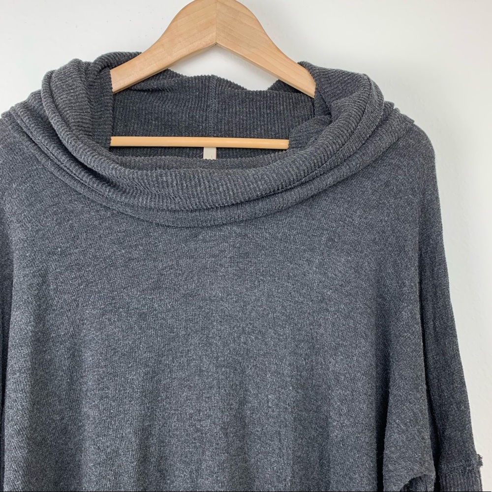 Antropologie Bordeaux Charcoal Abbie Cowl Tunic - Picture 3 of 5